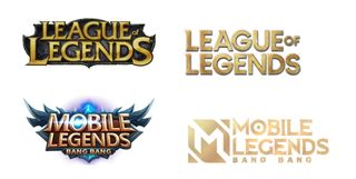 League of Legends/Mobile Legends logos