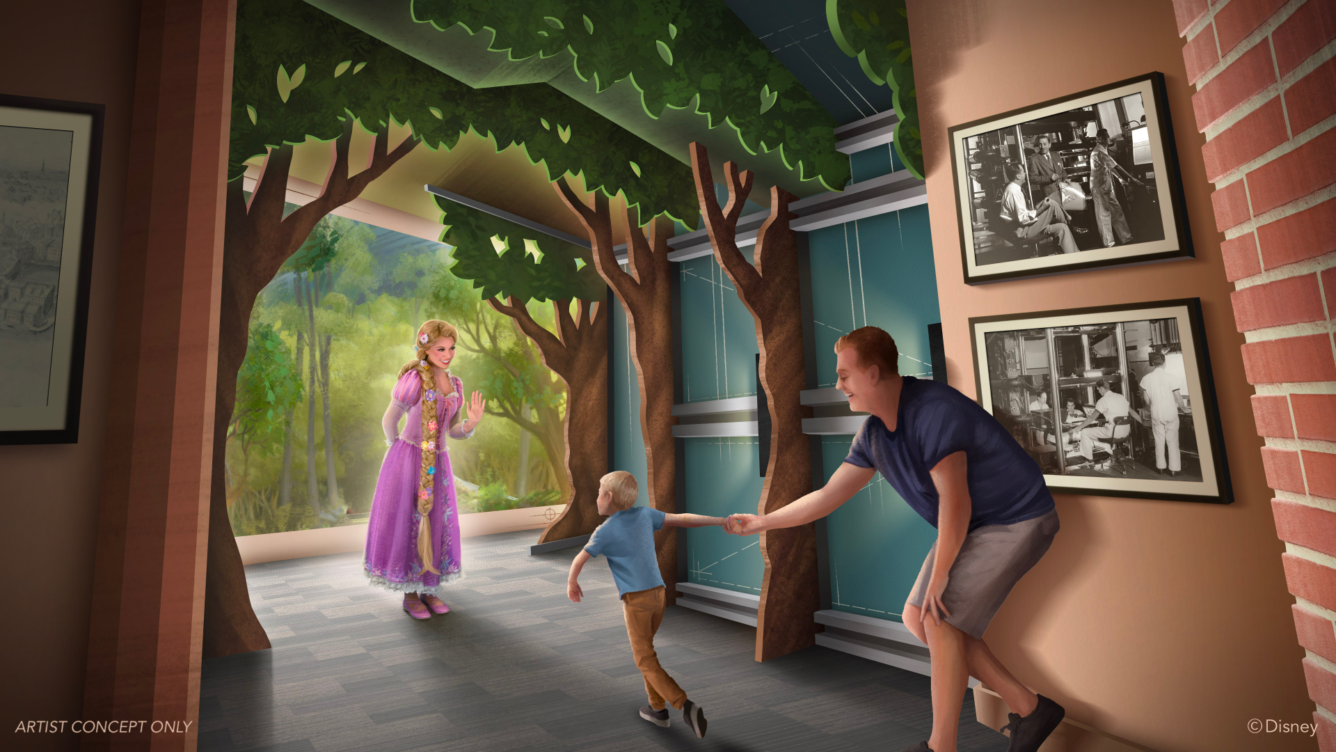 The Magic of Disney Animation at Hollywood Studios &amp;ndash; off the page concept