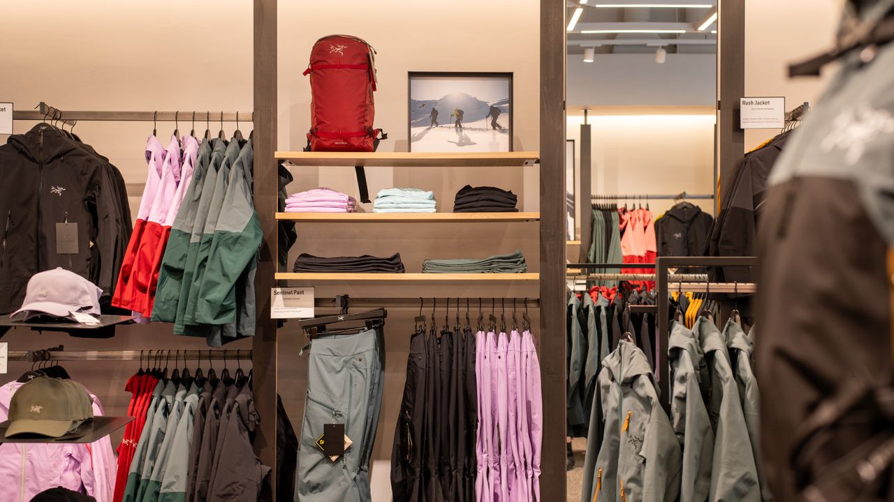 Arc'teryx store in Covent Garden, London