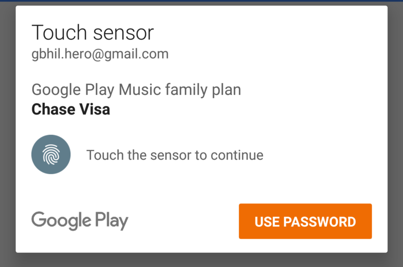 Play Music family plan