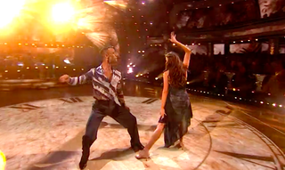 Ellie Taylor dances a rumba