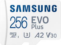 Samsung Evo Plus microSD 256GB: $49