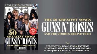 Classic Rock 315, with Guns N' Roses on the cover 