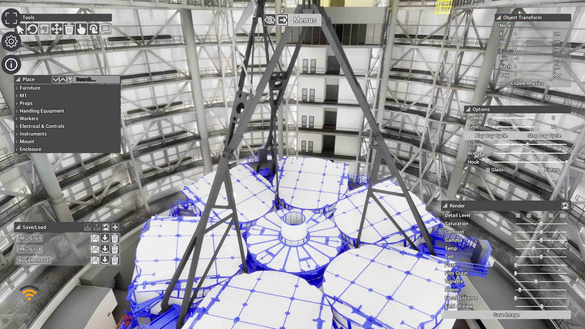 Giant Magellan Telescope BOB system