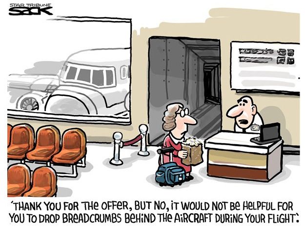 Editorial cartoon missing Malaysia flight