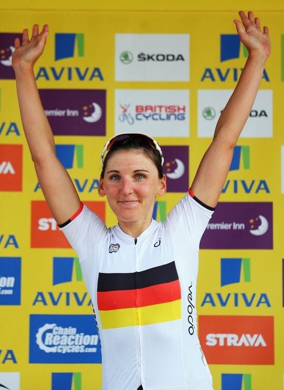German champion Lisa Brennauer (Velocio-SRAM)