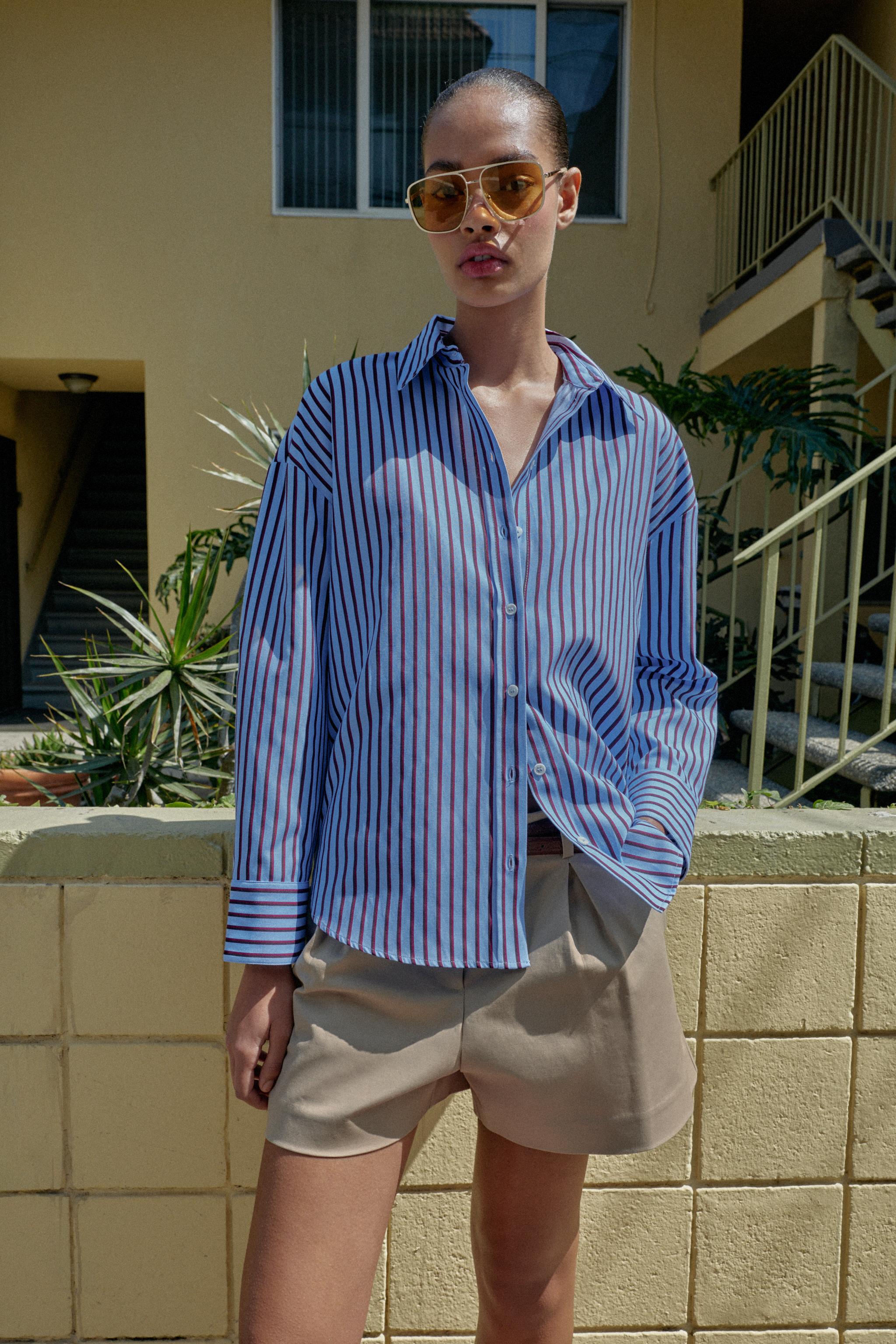 Striped Oxford Shirt