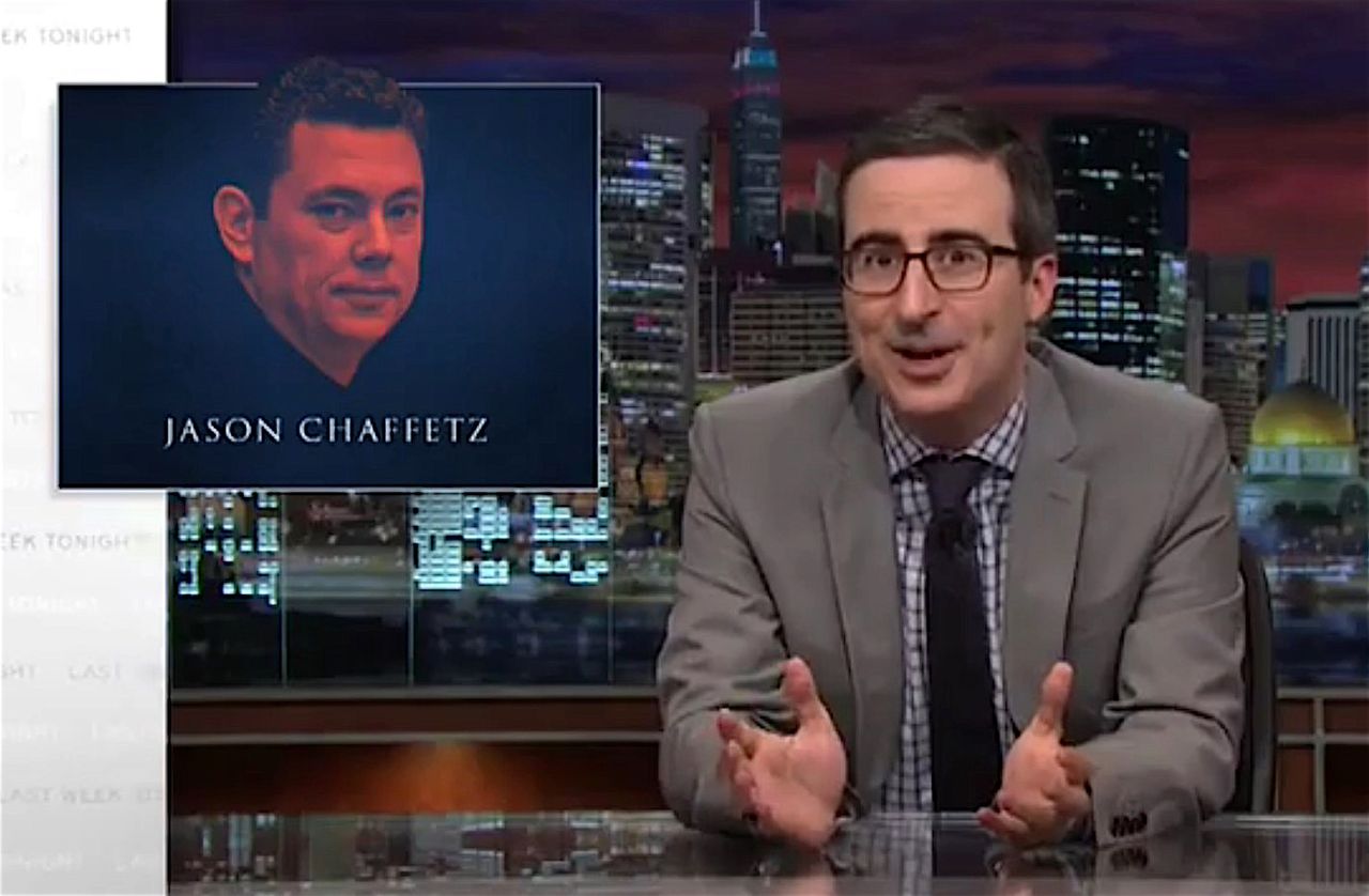 John Oliver makes the case against House Speaker Jason Chaffetz