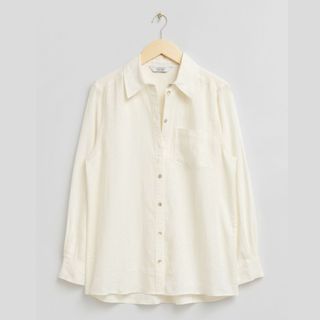 & Other Stories Oversized Patch Pocket Shirt