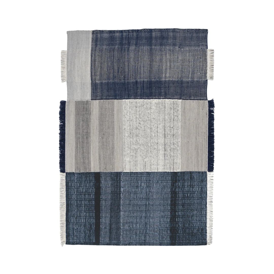 12 best blue patterned rugs make each room feel uplifting Livingetc