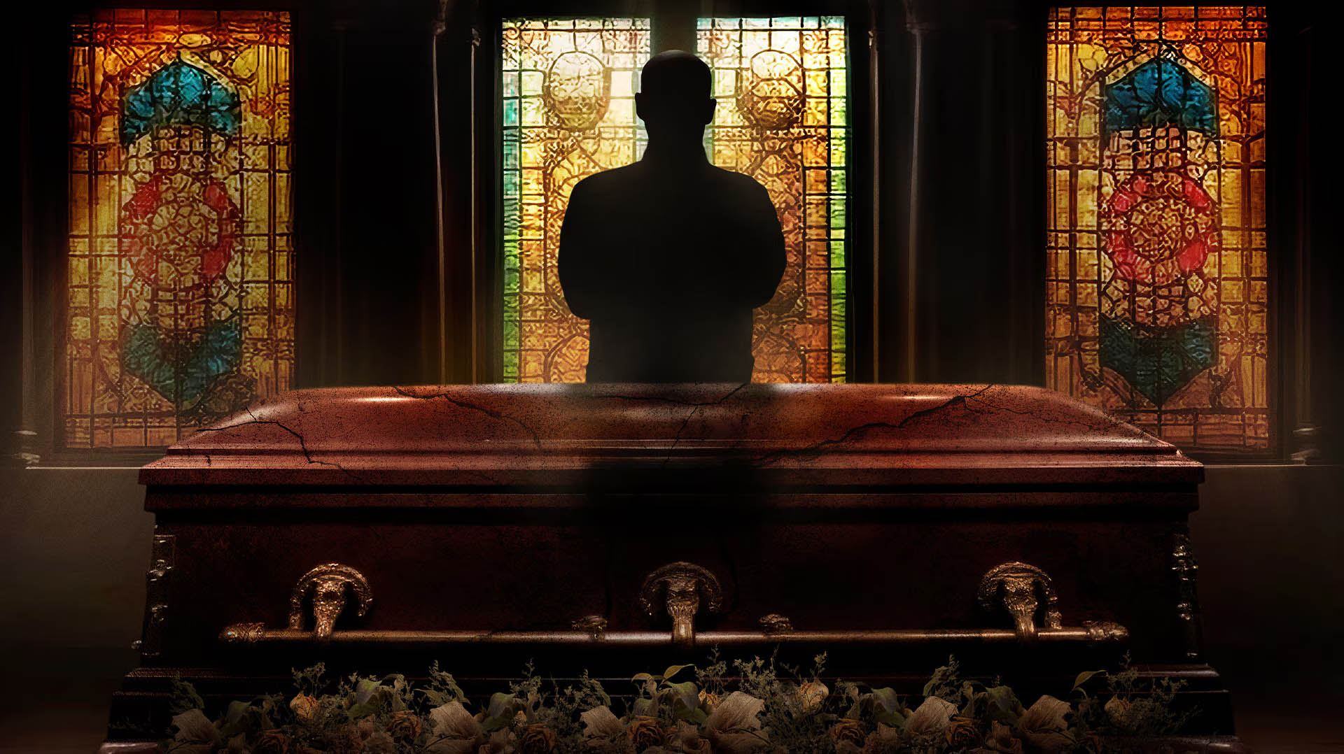 The Mortician title card.