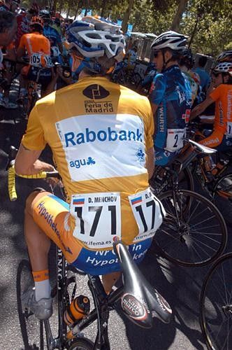 Denis Menchov (Rabobank) Rabobank leader and gold jersey wearer