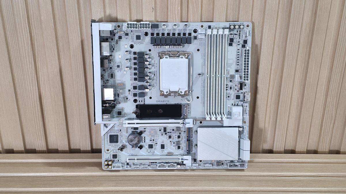 Gigabyte Z890M Aorus Elite Wifi7 Ice - Board images