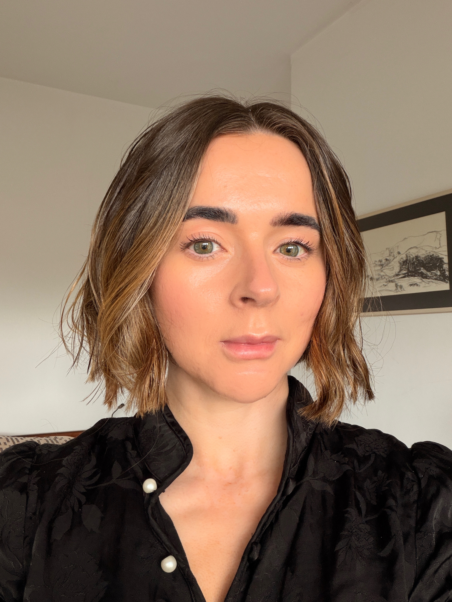 Grace wearing CAIA Dewy Drops
