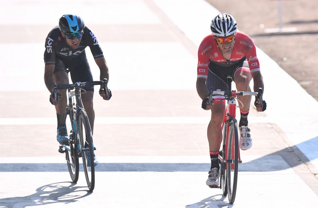 Gianni Moscon (Team Sky) finishes in fifth place