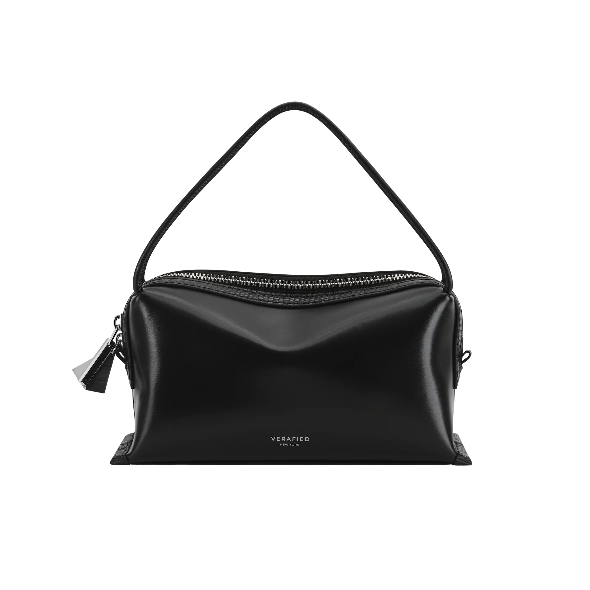 Verafied, Black Lizard Caf&eacute; Mini Bag