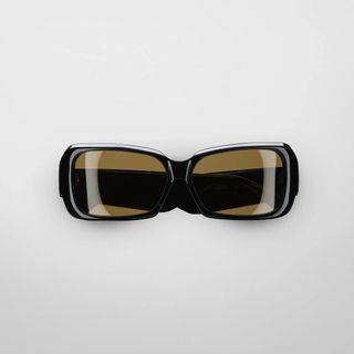 Phoebe Philo SCORE SUNGLASSES in black acetate