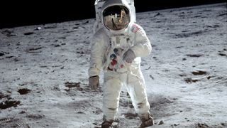 Aldrin on the Moon in 1969. Credit: NASA