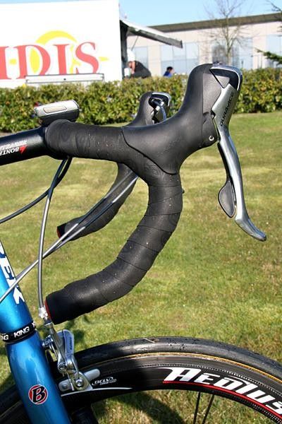 Brake hoods sit high