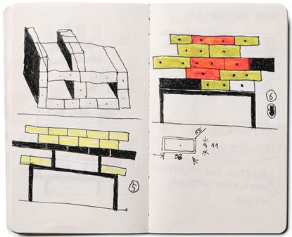 ﻿A study for a cabinet