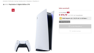 PS5 Digital Edition 2TB price leak