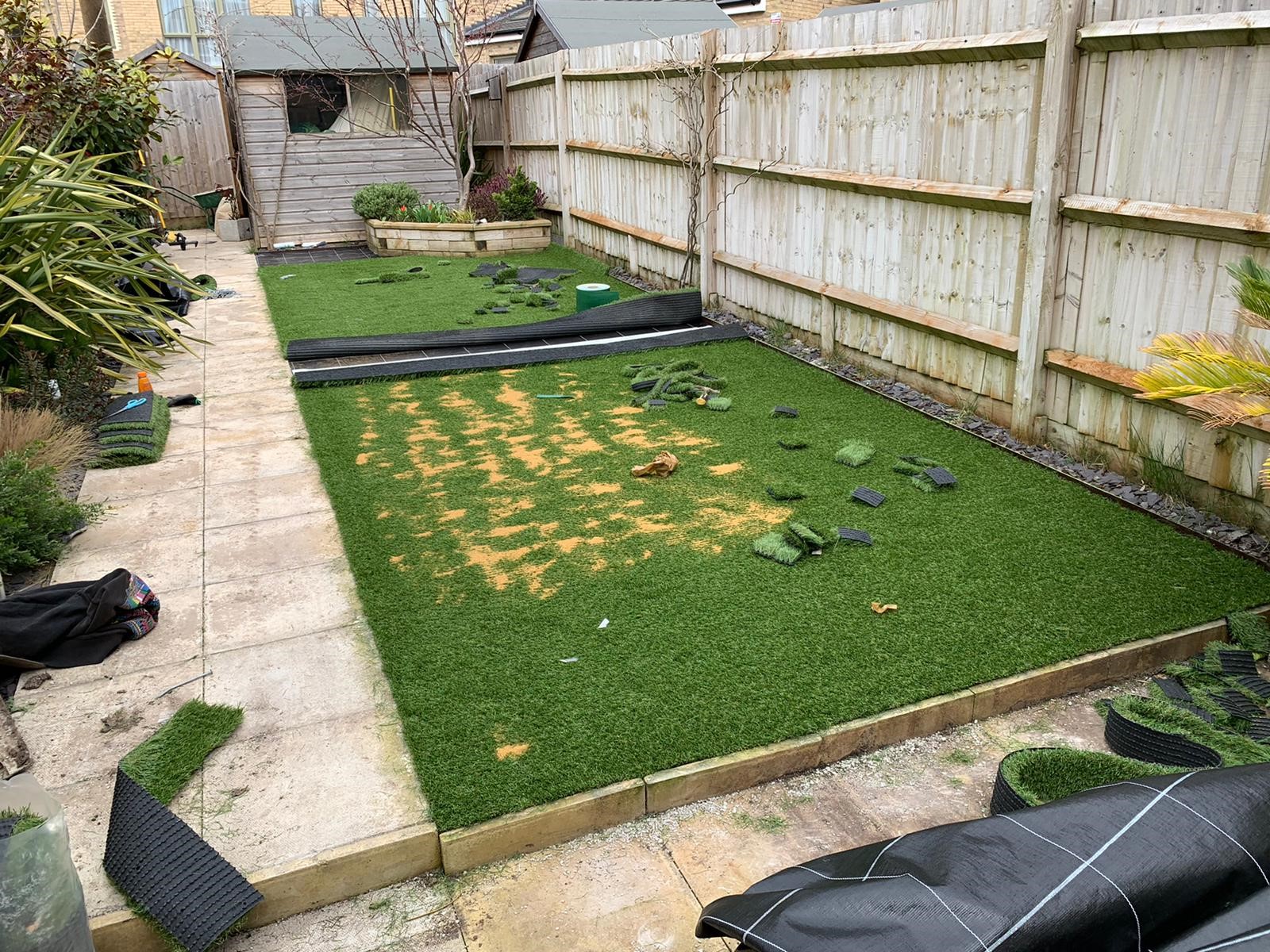 How to lay artificial grass A stepbystep guide Homebuilding