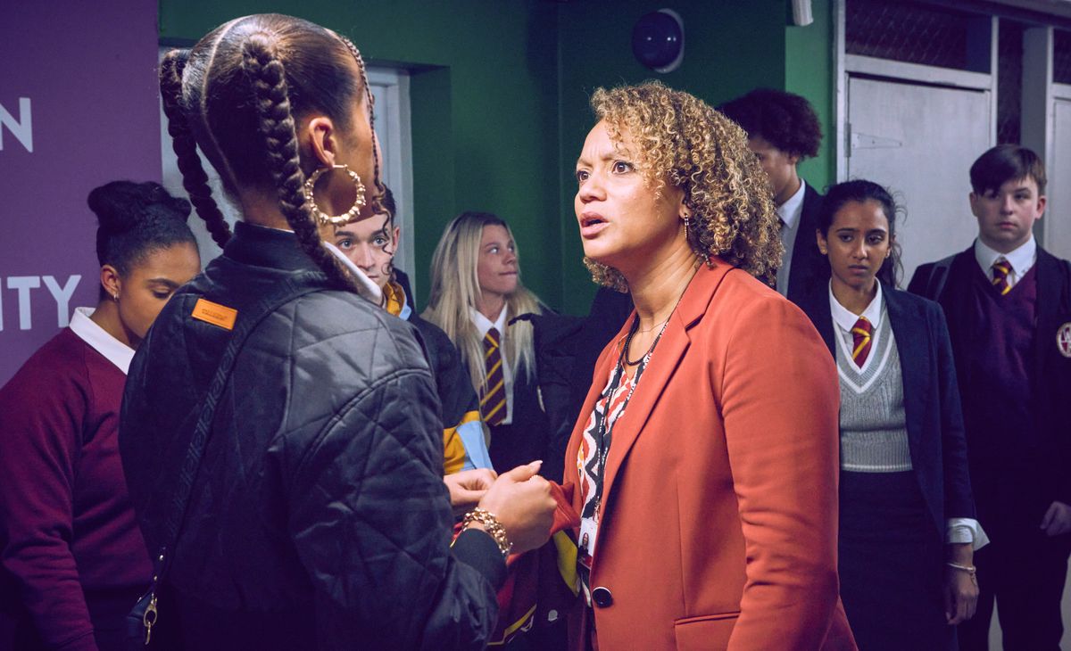 Angela Griffin plays Kim Campbell in Waterloo Road