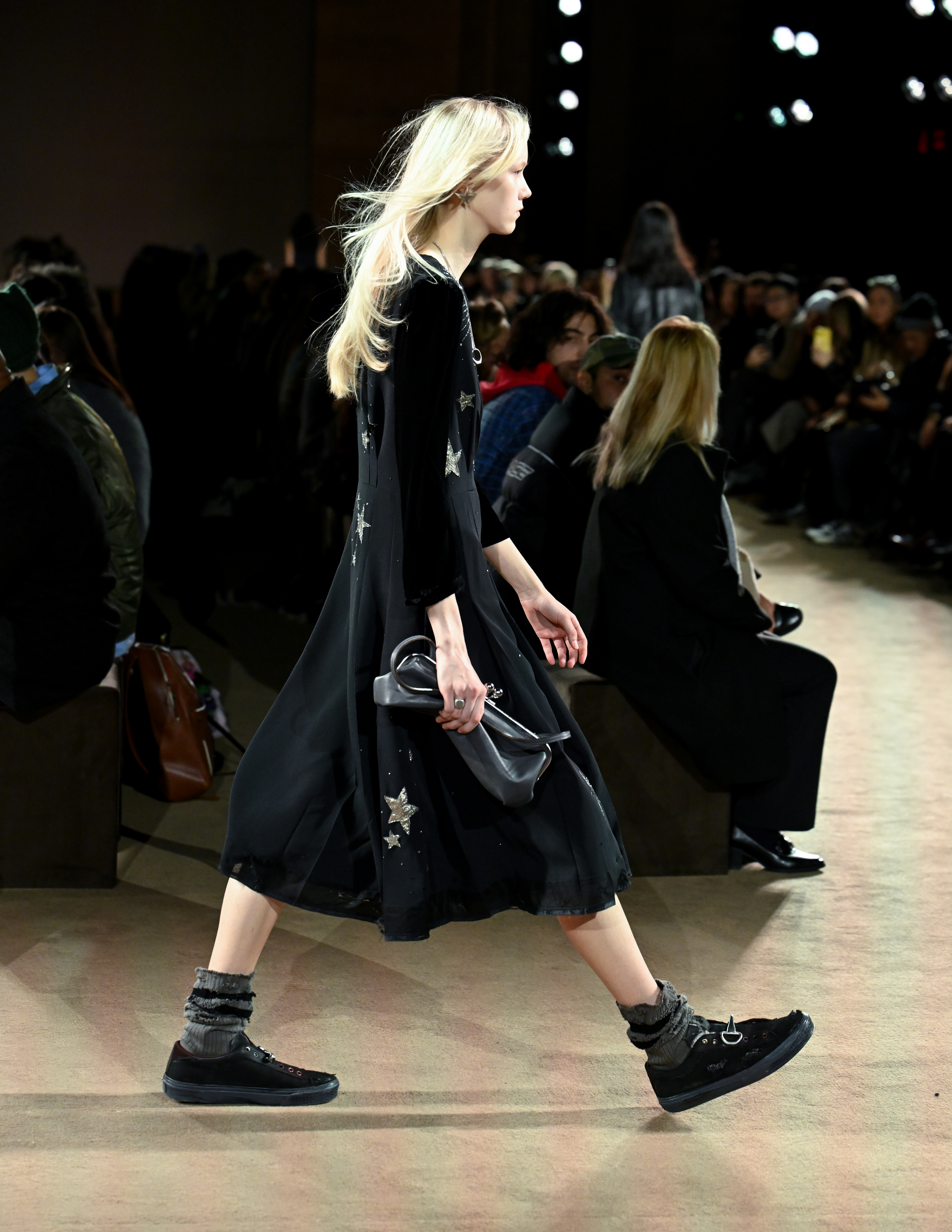 Coach debuted the new Kisslock Frame Bag on the Fall 2026 runway