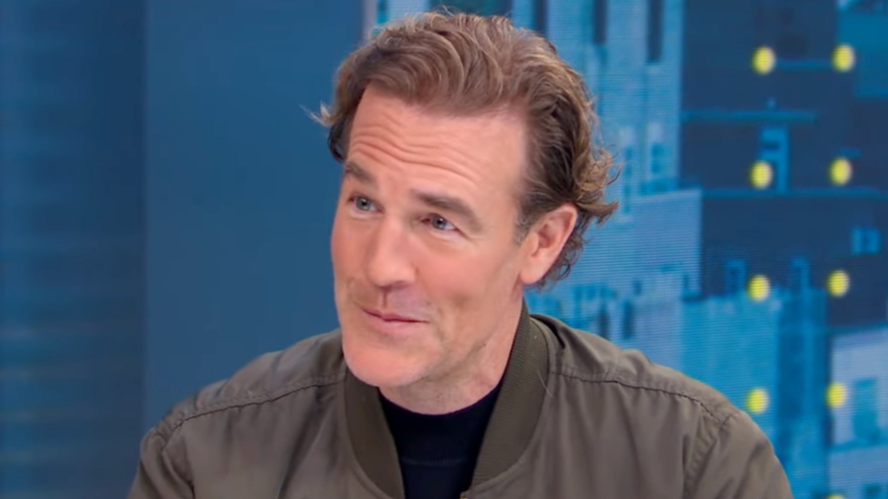 James Van Der Beek on Good Morning America.