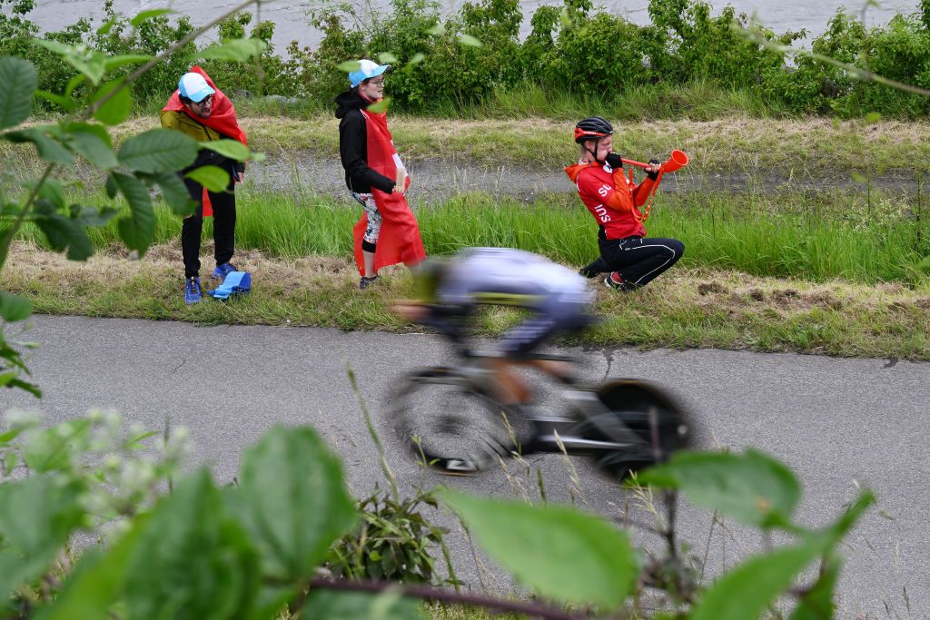 The flat 4.77 km course was held over a mixture of bike paths, rural lanes and city streets