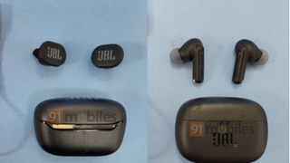 An image of two pairs of earbuds that could be JBL earbuds, via NCC and 91 Mobiles 