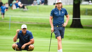 Brooks Koepka and Cameron Smith at LIV Golf Greenbrier