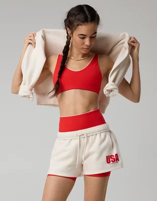 Fwc26&amp;trade; Offline by Aerie 3" Cloud Fleece Short