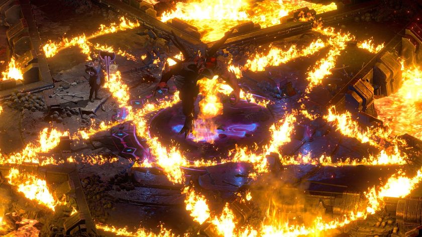 Gameplay images of Diablo 2 Warlock