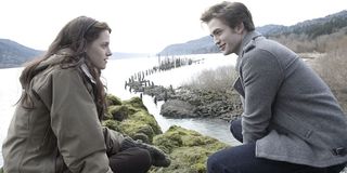 Kristen Stewart and Robert Pattison in Twilight