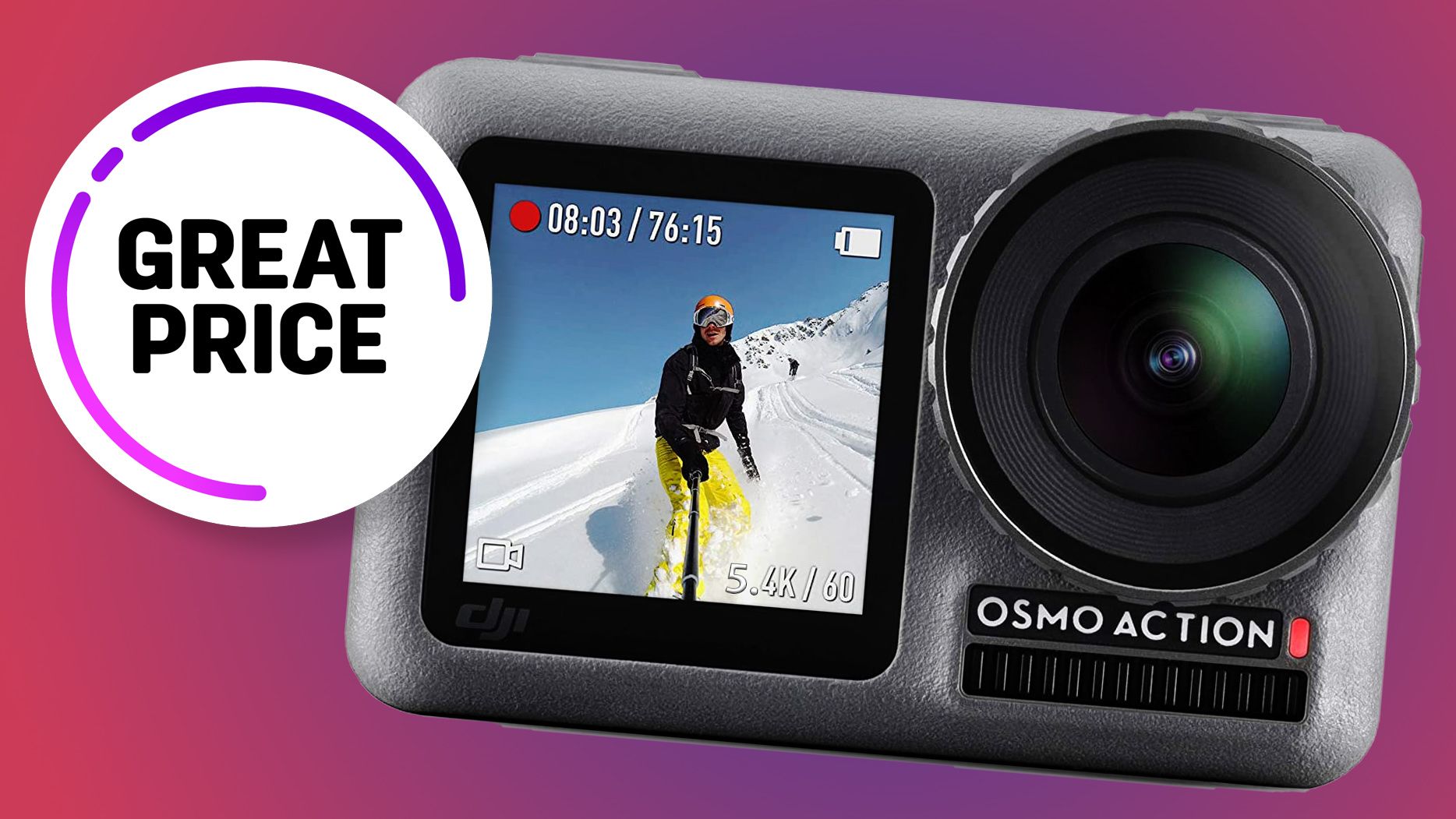 Goji Camera This DJI action camera has dropped down to an unbelievable price ...