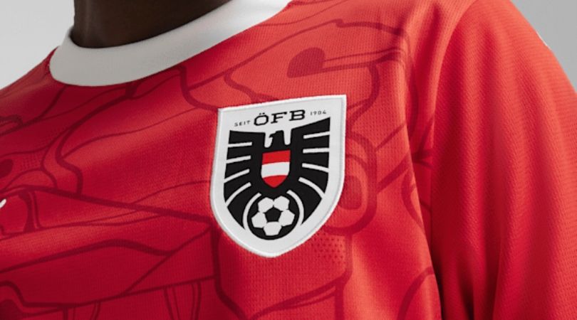 Austria Euro 2024 home kit