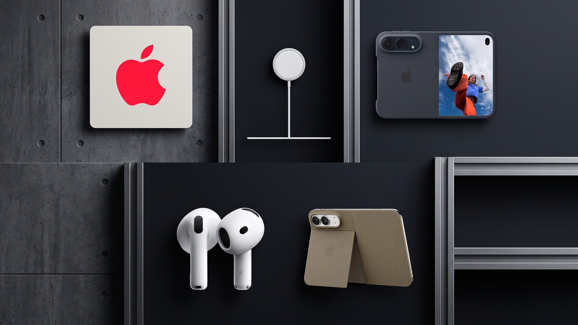 A selection of Apple accessories