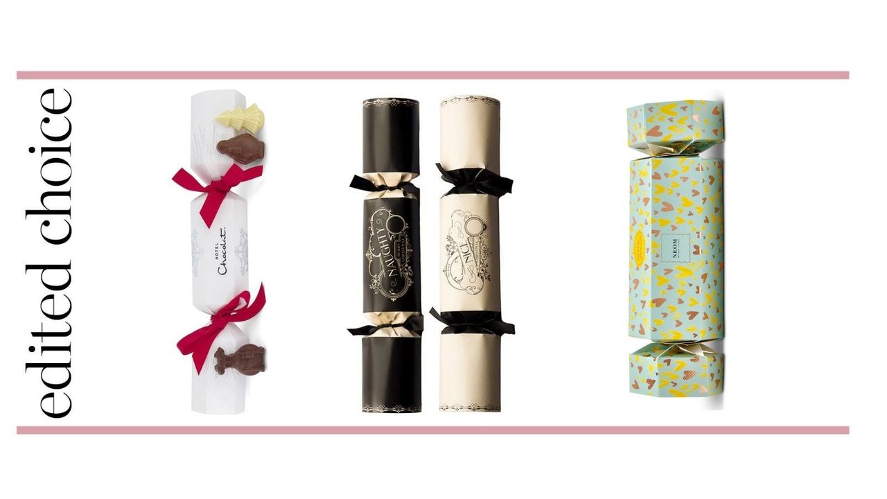 Best Christmas crackers – Hotel Chocolat cracker, Rockett St George crackers and Neom cracker