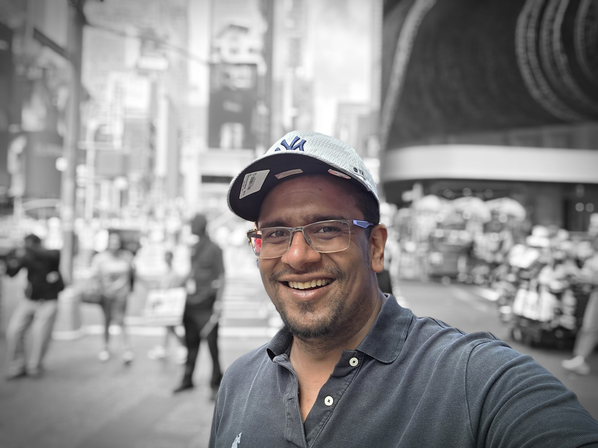 Selfies captured on the Galaxy S25 Ultra