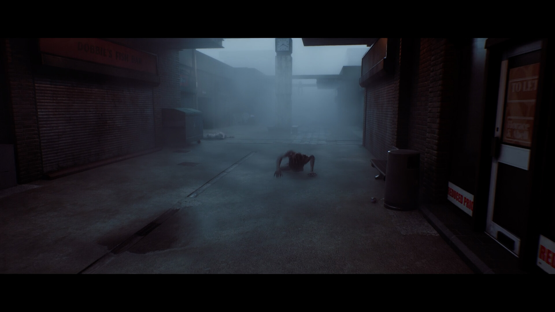 Screens from a horror game
