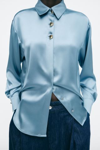 Satin Effect Shirt