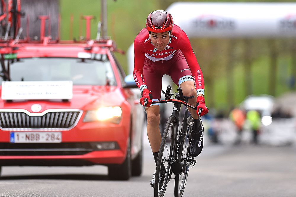 Rein Taaramae during the Tour de Romandie prologue