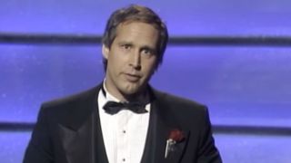 Chevy Chase hosting the Oscars