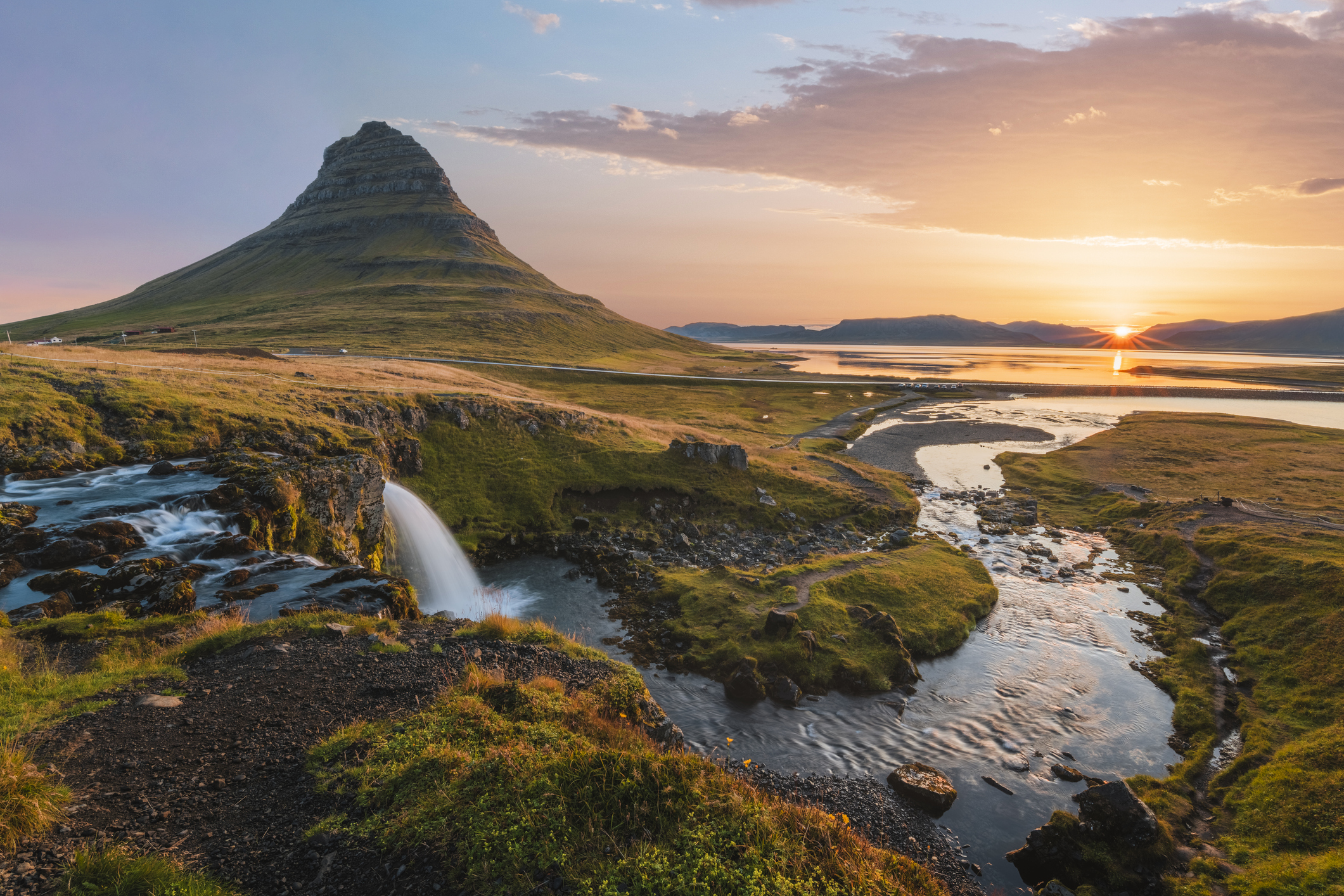 A scenic vista in Iceland.