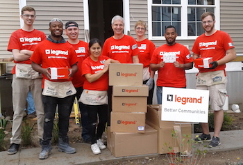 Legrand Better Communities Program Reports $550K+ in Donations in 2017