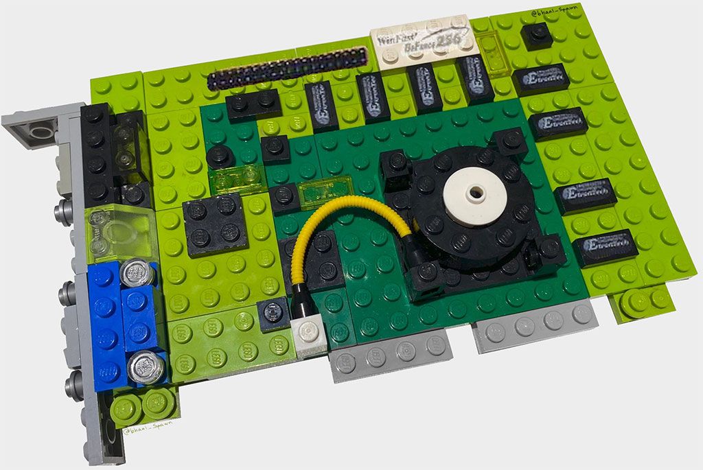 session Touhou Afvige Someone built a LEGO version of the one of the most important GPUs in the  history of 3D graphics | PC Gamer
