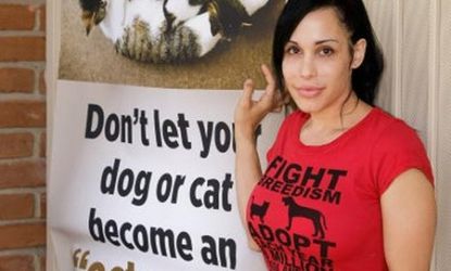 Octomom: PETA's newest spokeswoman.