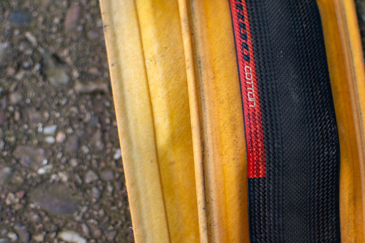 A Specialized Turbo Cotton Hell of the North tyre