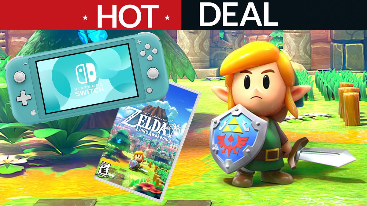 the legend of zelda link's awakening switch lite